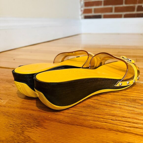 Authentic Salvatore Ferragamo Slides Size 8 B - Picture 12 of 16